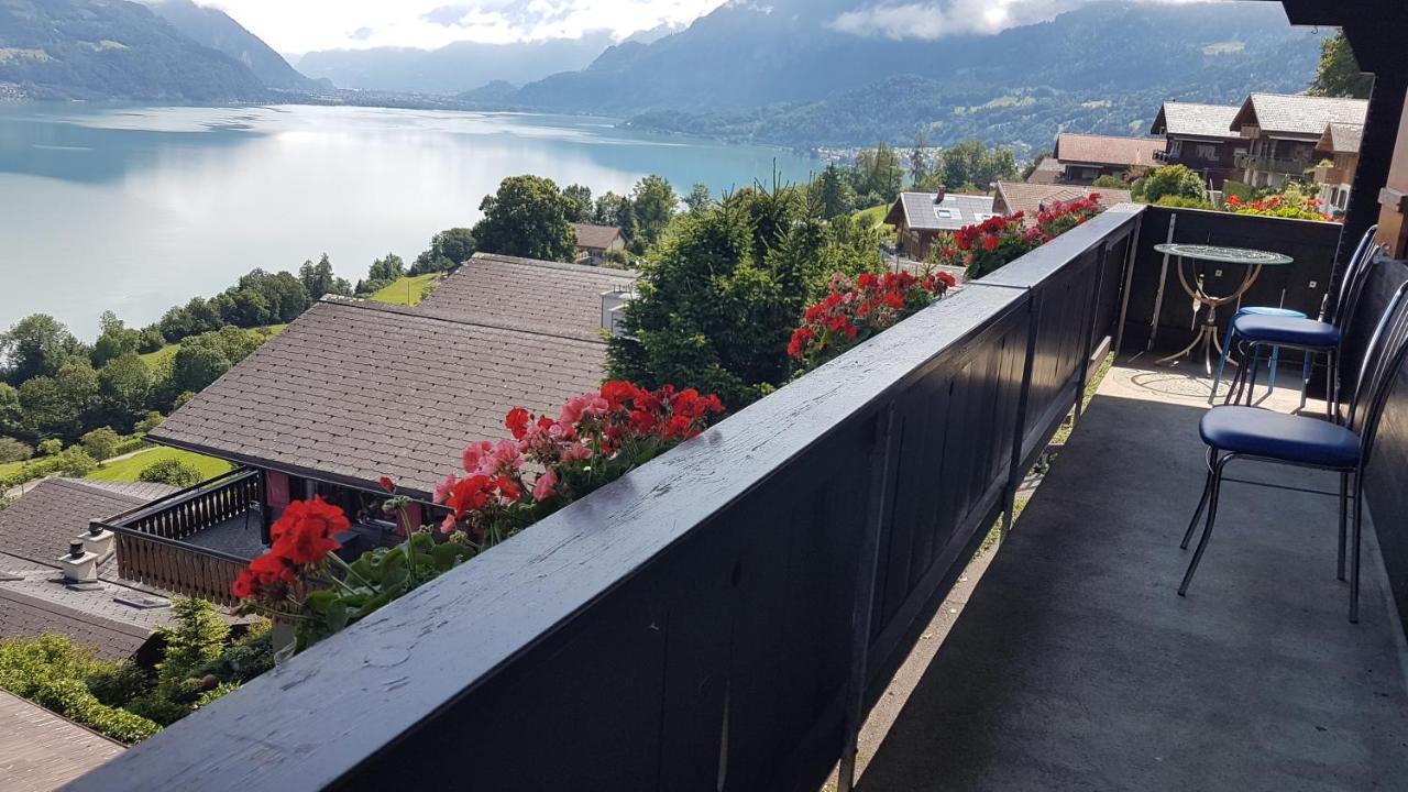 Traumhaftes Chalet Mit Seesicht Krattigen Ngoại thất bức ảnh